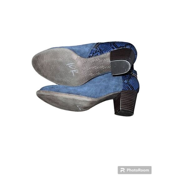 ✨Vionic Naomi Women's Suede Snake-Print Water-Resistant Boots✨ - Picture 6 of 7